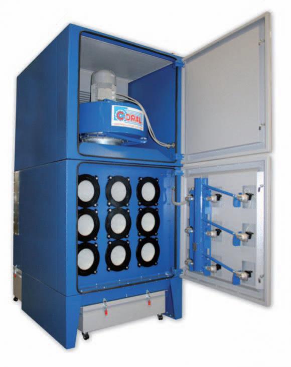 Coral HORIZONTAL CARTRIDGE FILTER MODEL IPERJET DF9 MAX TC